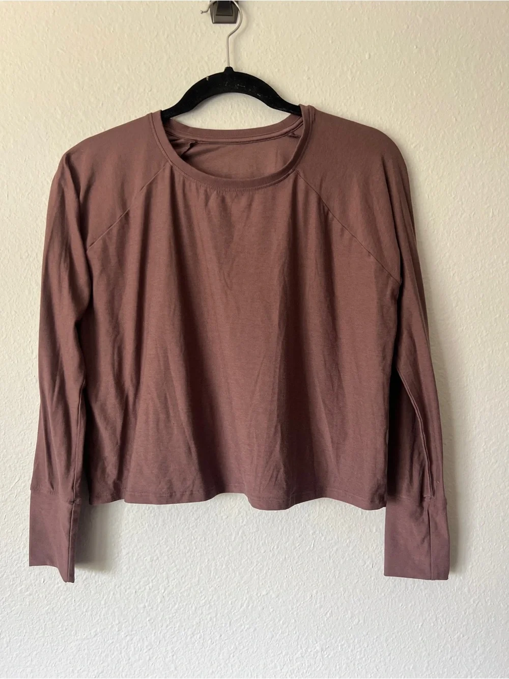 Beyond Yoga Featherweight Daydreamer Pullover Long Sleeve Tee